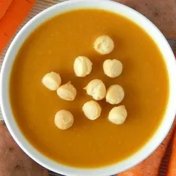 Sweet potato carrot soup